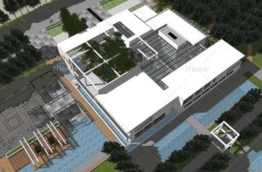 Sketchup商业模型|多层餐厅,商业建筑,现代风格-BIM建筑网