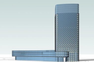 Sketchup办公模型|高层办公楼,现代风格-BIM建筑网
