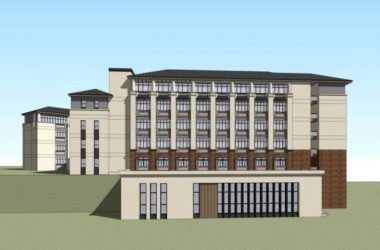 Sketchup学校模型|多层学校教学楼,法式风格,古典风格,教育建筑-BIM建筑网