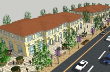 Sketchup商业模型|多层商业街,古典风格,西班牙风格-BIM建筑网