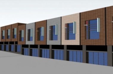 Sketchup商业模型|多层沿街商业,现代风格-BIM建筑网