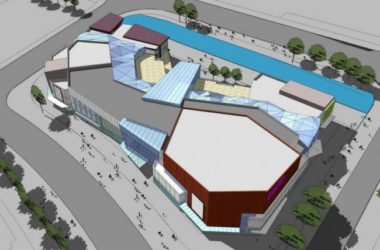 Sketchup商业模型|多层商业综合体,现代风格-BIM建筑网