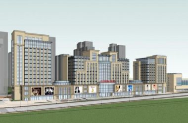 Sketchup办公模型|高层办公楼,新古典风格-BIM建筑网