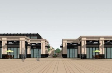 Sketchup商业模型|多层商业裙房,新古典风格-BIM建筑网