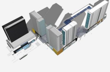 Sketchup办公模型|高层办公楼,现代风格-BIM建筑网