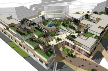 Sketchup商业模型|多层商业街,现代风格-BIM建筑网