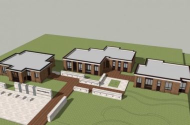Sketchup办公模型|多层公园办公处,新古典风格-BIM建筑网