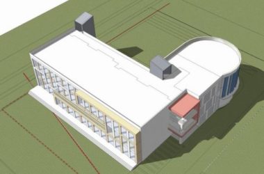Sketchup学校模型|多层学校幼儿园,现代风格,教育建筑-BIM建筑网
