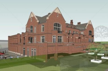 Sketchup商业模型|多层娱乐会所,商业建筑,英式古典风格-BIM建筑网