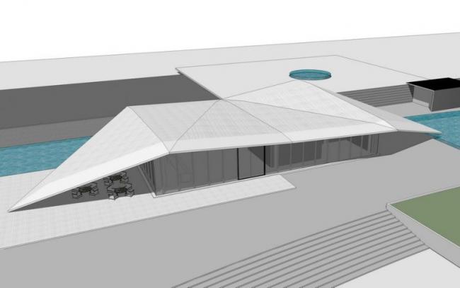 Sketchup文化模型|多层公园建筑,现代风格 Sketchup文化模型|多层公园建筑,现代风格