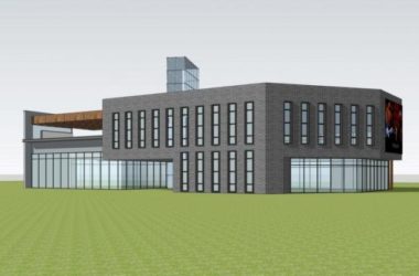 Sketchup商业模型|多层商业楼,新中式风格-BIM建筑网