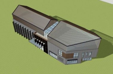 Sketchup商业模型|多层商业,新中式风格-BIM建筑网
