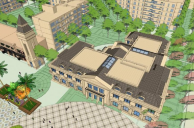 Sketchup商业模型|多层商业街,新古典风格-BIM建筑网