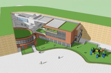 Sketchup学校模型|多层学校幼儿园,教育建筑,现代风格-BIM建筑网