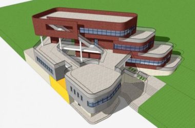 Sketchup办公模型|多层办公楼,现代风格-BIM建筑网