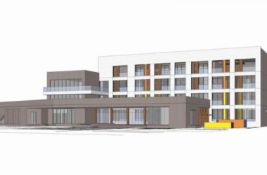 Sketchup学校模型|多层学校幼儿园,教育建筑,现代风格-BIM建筑网