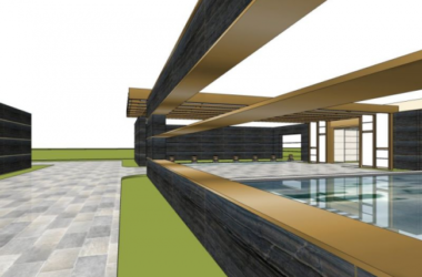Sketchup商业模型|多层会所,现代风格,商业建筑-BIM建筑网