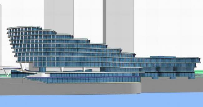 Sketchup酒店模型|多层酒店,现代风格 Sketchup酒店模型|多层酒店,现代风格