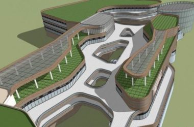 Sketchup商业模型|多层商业综合体商业街,现代风格-BIM建筑网