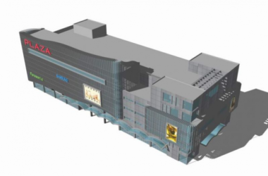 Sketchup商业模型|多层商业楼,现代风格-BIM建筑网