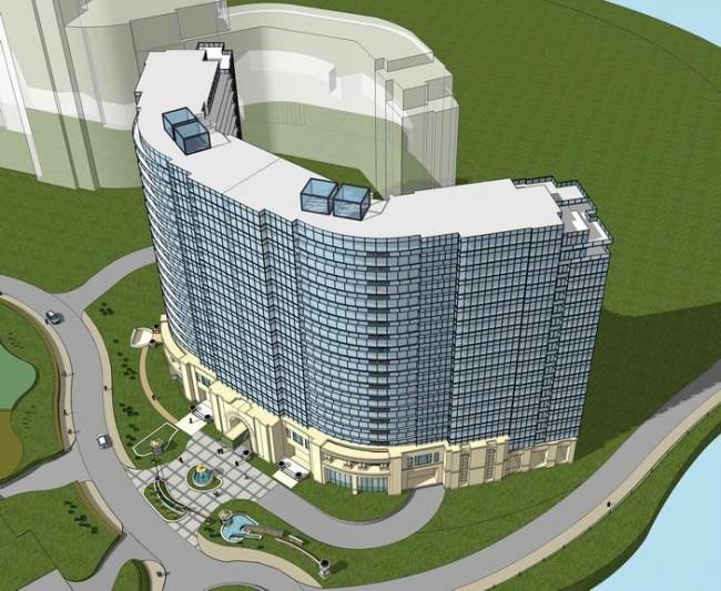 Sketchup酒店模型|高层酒店,现代风格 Sketchup酒店模型|高层酒店,现代风格