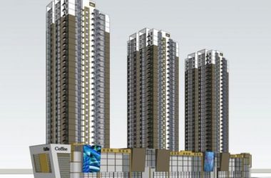 Sketchup住宅模型|高层住宅,底层商业,现代风格-BIM建筑网