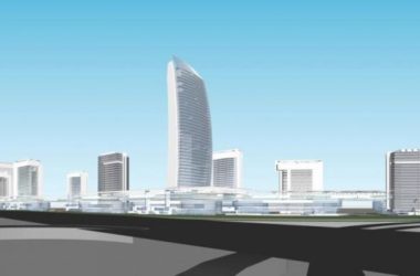 Sketchup办公模型|高层办公楼,软件园科技园,现代风格-BIM建筑网