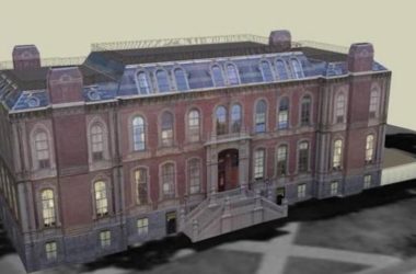 Sketchup学校模型|多层幼儿园学校教学教育,古典风格,欧式风格-BIM建筑网