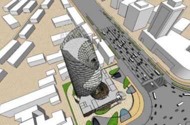 Sketchup办公模型|高层办公楼,现代风格-BIM建筑网