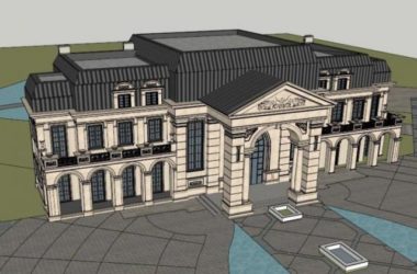 Sketchup商业模型|多层会所,法式古典风格-BIM建筑网