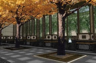 Sketchup商业模型|多层售楼处,现代中式风格-BIM建筑网