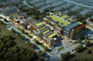 Sketchup商业模型|多层商业街,现代风格-BIM建筑网