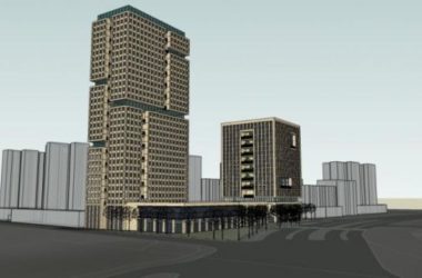 Sketchup办公模型|超高层办公楼,现代风格-BIM建筑网