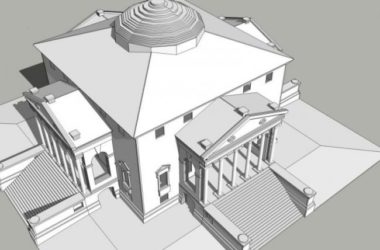 Sketchup商业模型|多层会所,古典风格-BIM建筑网