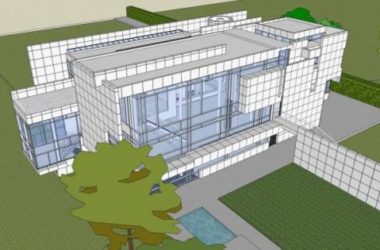 Sketchup商业模型|多层会所,现代风格-BIM建筑网