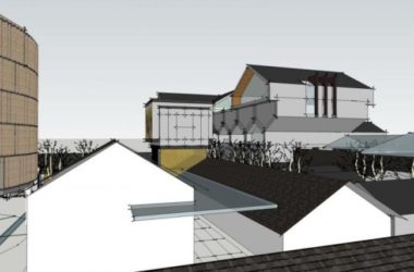 Sketchup商业模型|多层商业街,现代中式风格-BIM建筑网