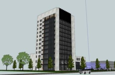 Sketchup办公模型|高层办公楼,现代风格-BIM建筑网