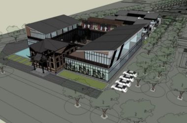 Sketchup商业模型|多层售楼部,现代风格-BIM建筑网