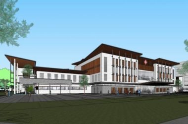 Sketchup医院模型|多层医院,医疗建筑,现代风格-BIM建筑网