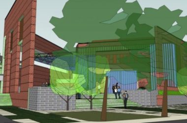 Sketchup学校模型|多层学校,校园教育建筑,现代风格-BIM建筑网
