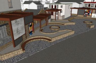 Sketchup商业模型|多层商业街,现代风格-BIM建筑网