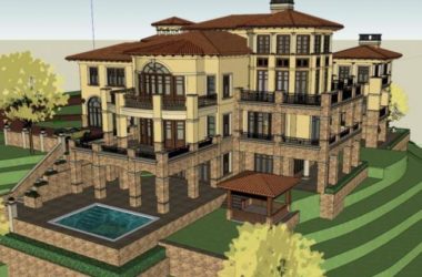 Sketchup商业模型|多层会所,欧式风格,古典-BIM建筑网
