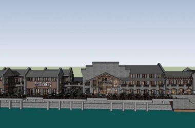 Sketchup商业模型|多层商业街,现代中式风格-BIM建筑网