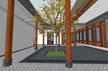 Sketchup商业模型|会所,东方新古典-BIM建筑网