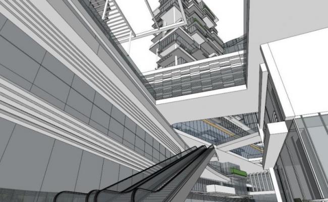 Sketchup办公模型|高层办公,现代风格 Sketchup办公模型|高层办公,现代风格