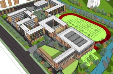Sketchup学校模型|多层小学学校,校园教育建筑,现代风格-BIM建筑网
