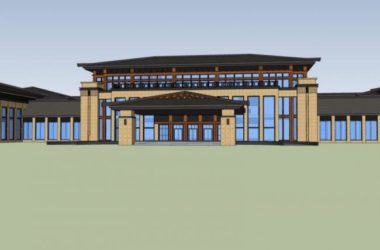 Sketchup商业模型|多层会所,中式风格-BIM建筑网