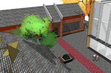 Sketchup商业模型|低层商业街,现代风格-BIM建筑网