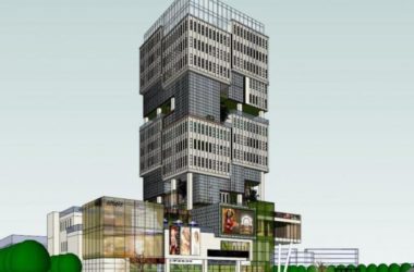 Sketchup办公模型|高层办公楼写字楼,现代风格-BIM建筑网