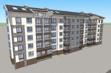 Sketchup住宅模型|多层住宅,底层复式底层商业,居住建筑,现代中式风格-BIM建筑网